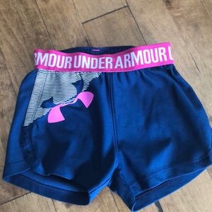 Girls under armour shorts